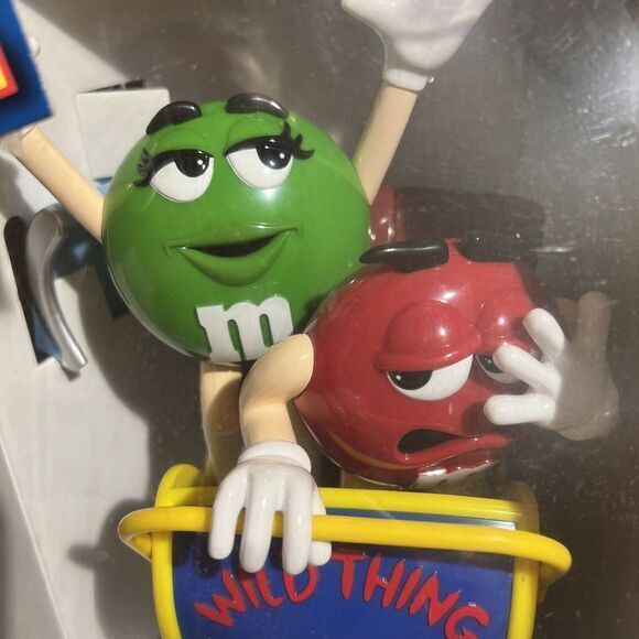 M&M's Wild Thing Roller Coaster Candy Dispenser Brand New In Box Limited Edition - Picture 11 of 13
